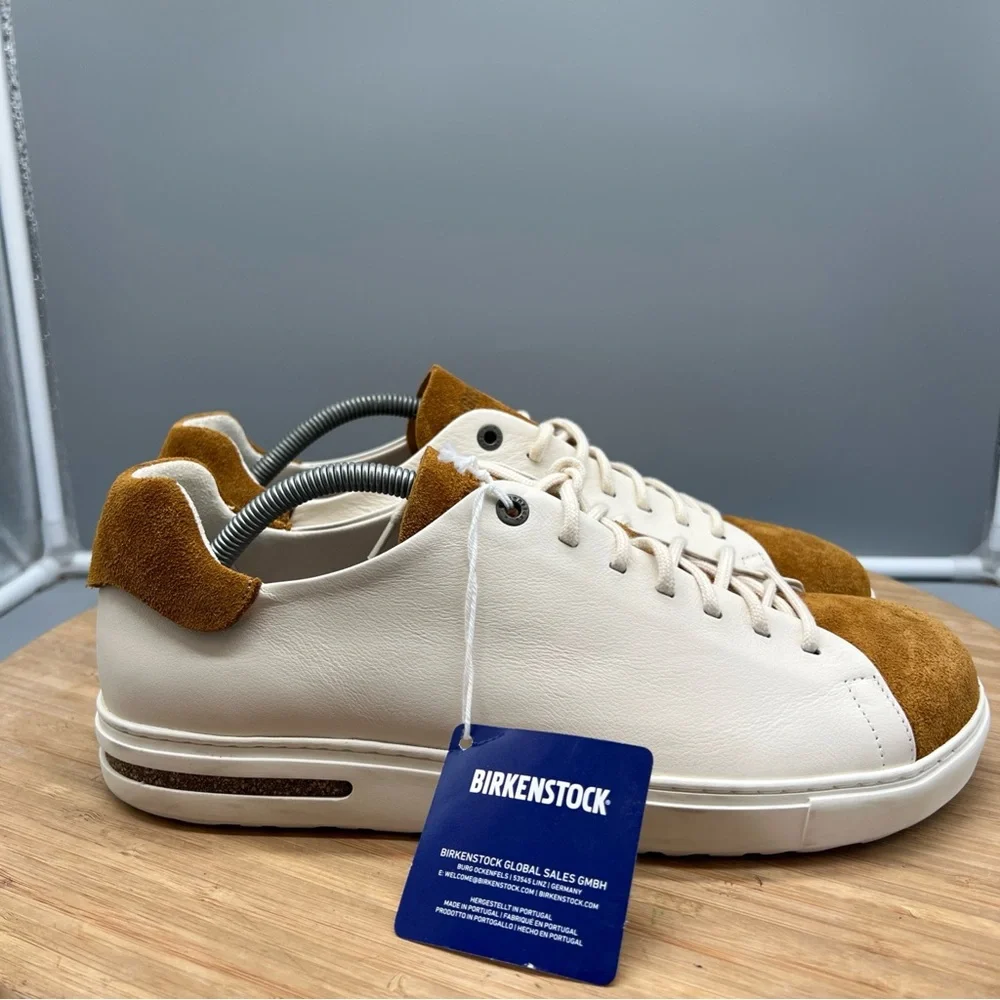 Birkenstock Bend Low Decon Pop Mink/Eggshell Leather Nubuck Men’s‎ Size 10 NEW